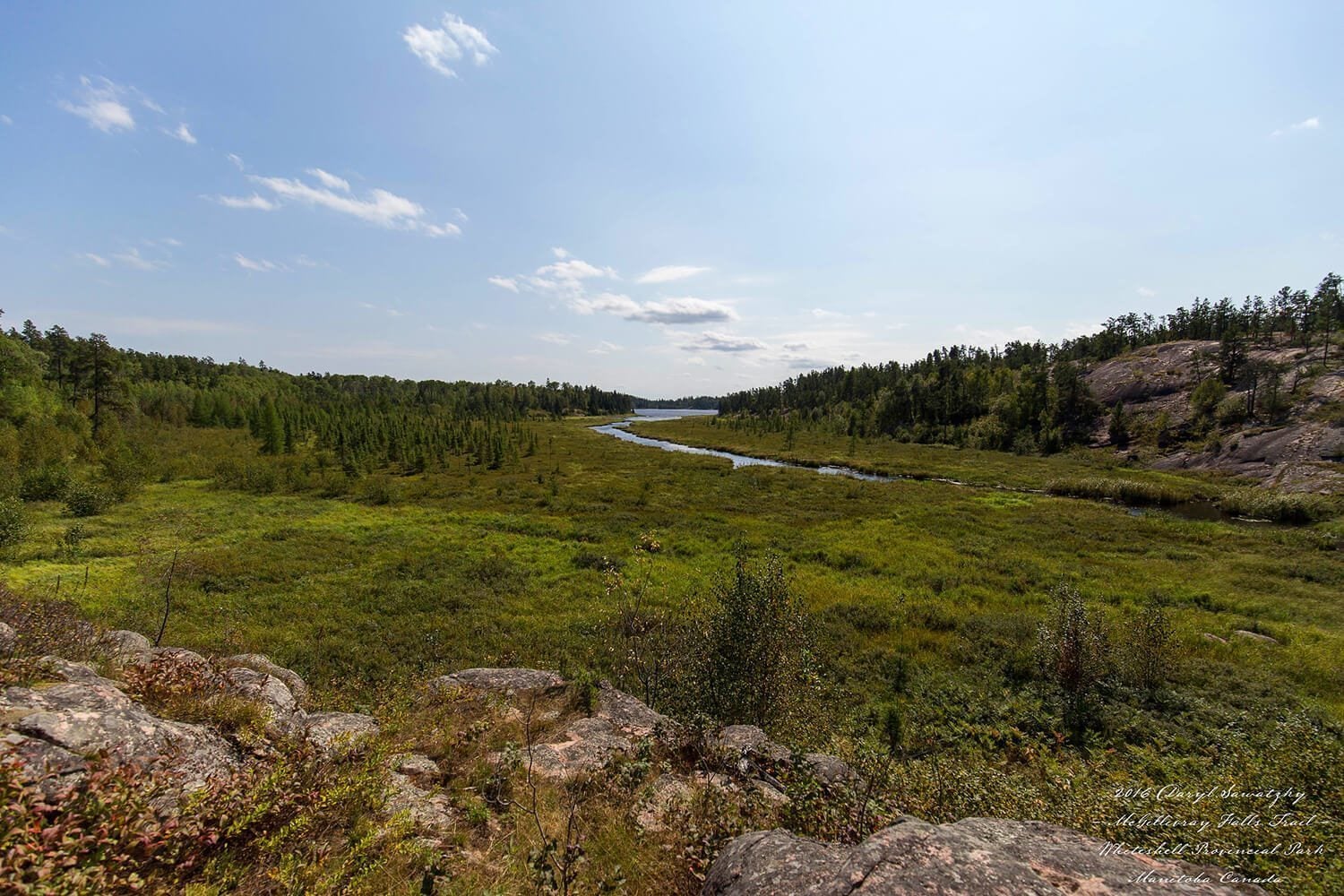 McGillivray Trail at the Whiteshell Provincial Park, Manitoba, Canada