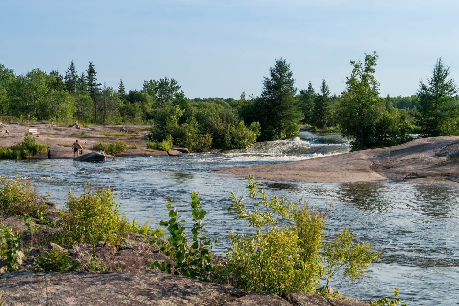 Pinawa Dam rapids