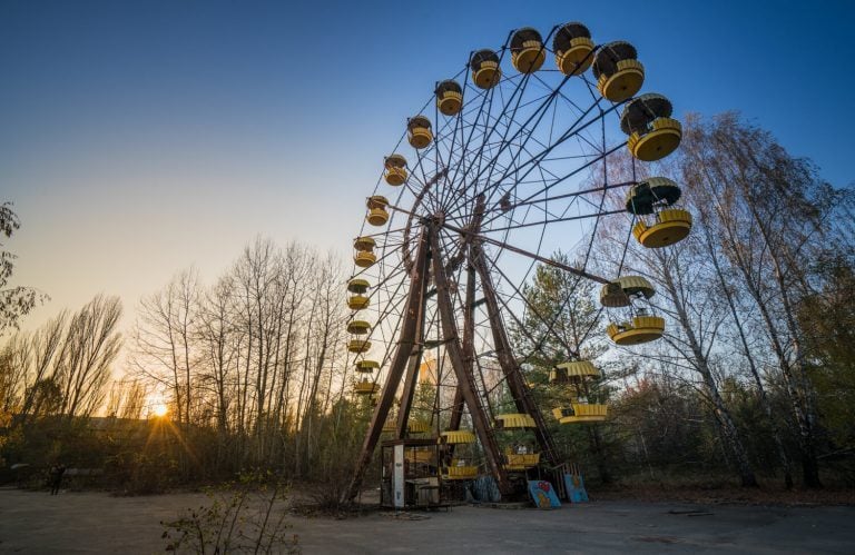 Chernobyl Ferris Wheel in Pripyat