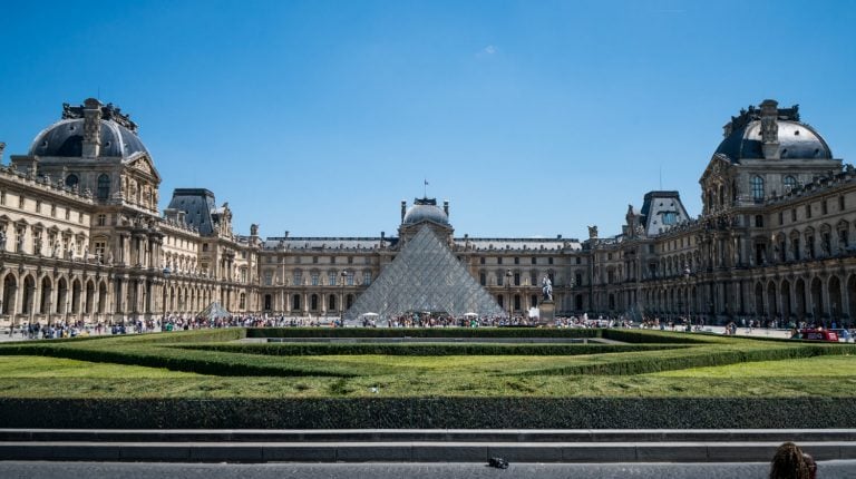 The Louvre in Paris, France