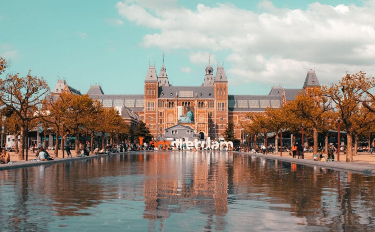 The Rijksmuseum in Amsterdam