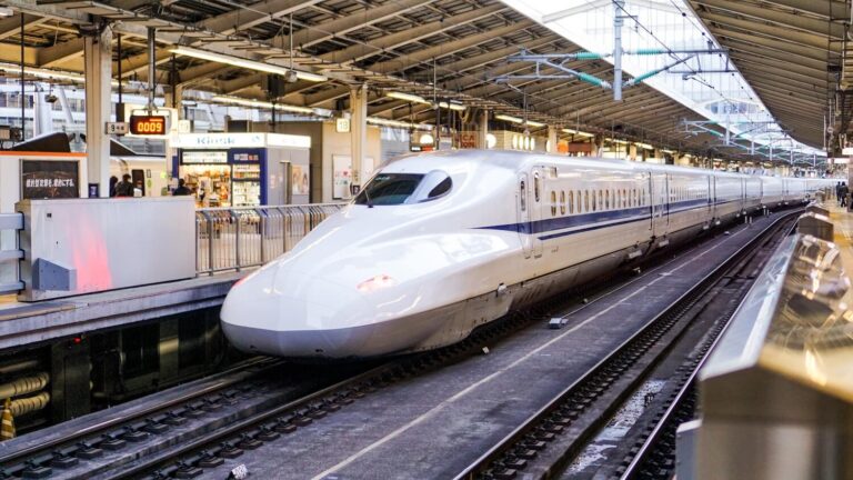 JR Shinkansen Train in Japan