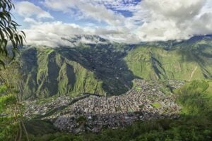 Green Mountains in Ecuador