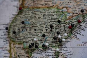 Map of the United States