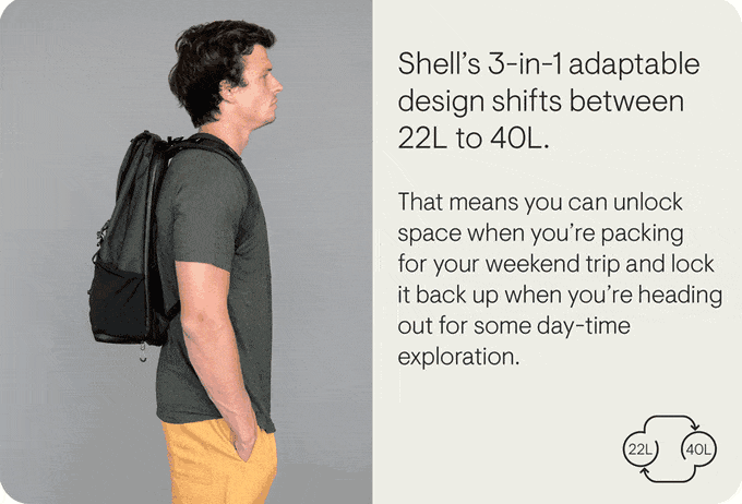 TropicFeel Backpack 3 in 1 Gif