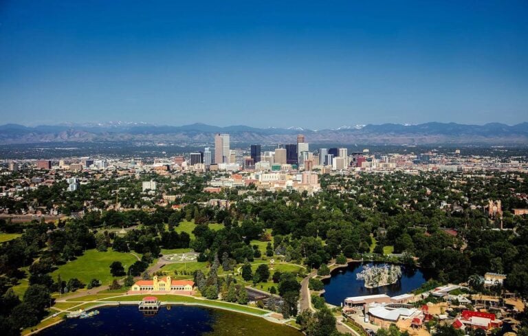 Aerial View of Denver, Colorado