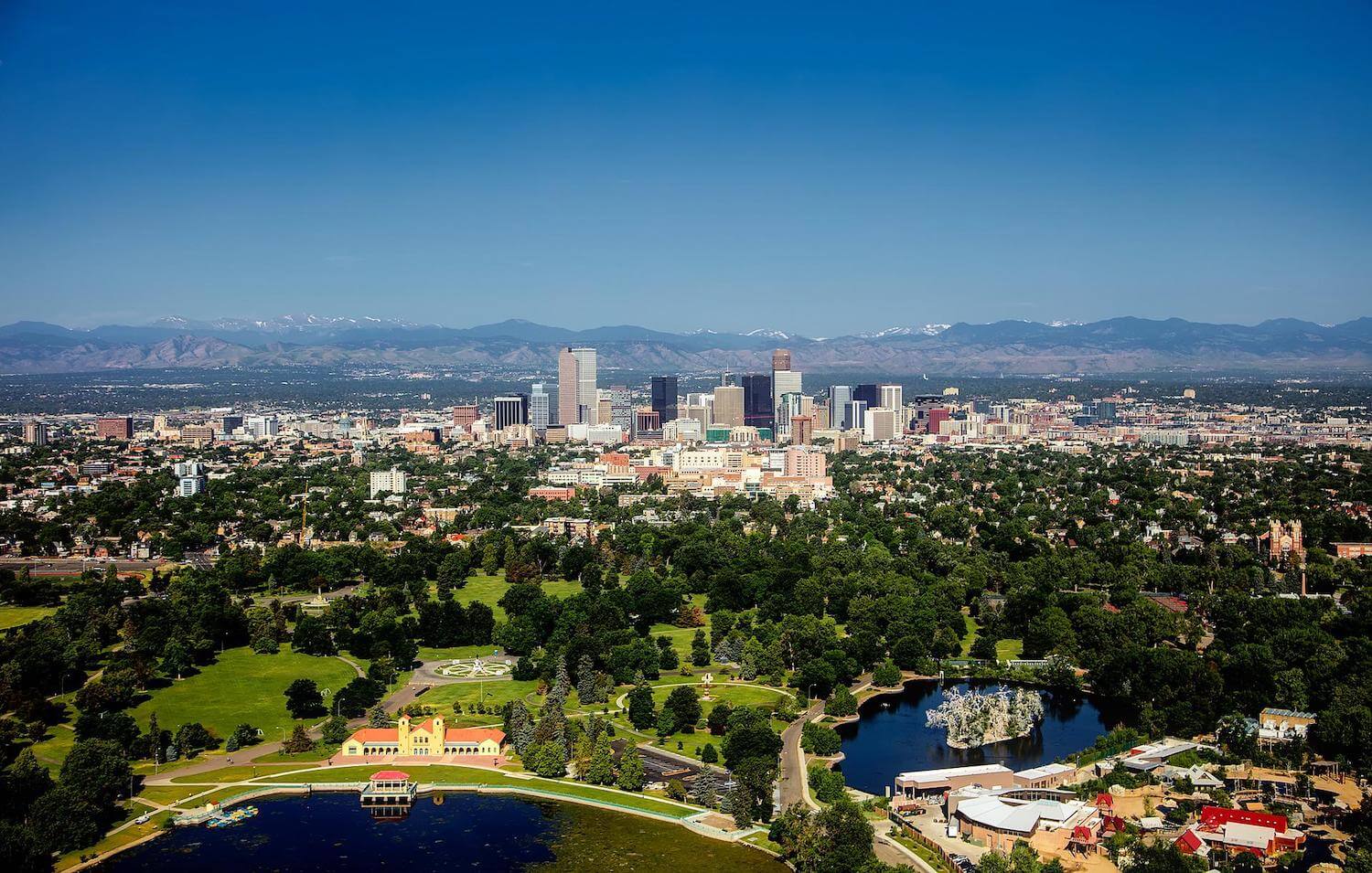 Aerial View of Denver, Colorado