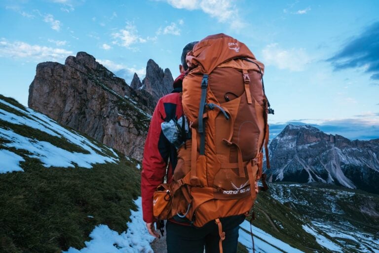 Osprey Orange Backpack