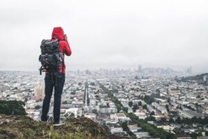 Backpacker on a US Trip
