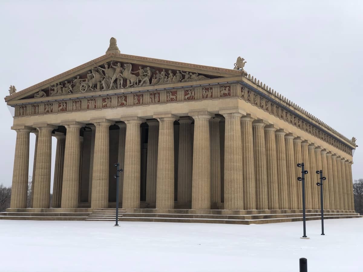 Parthenon in Nashville Tennessee