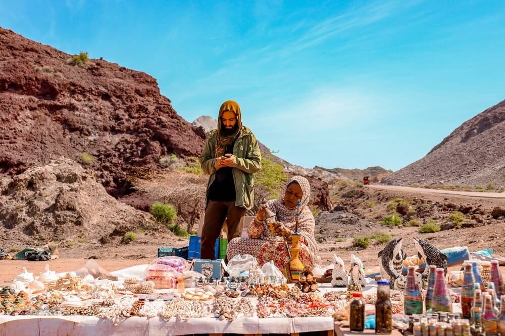 Rainbow Island Market, Iran