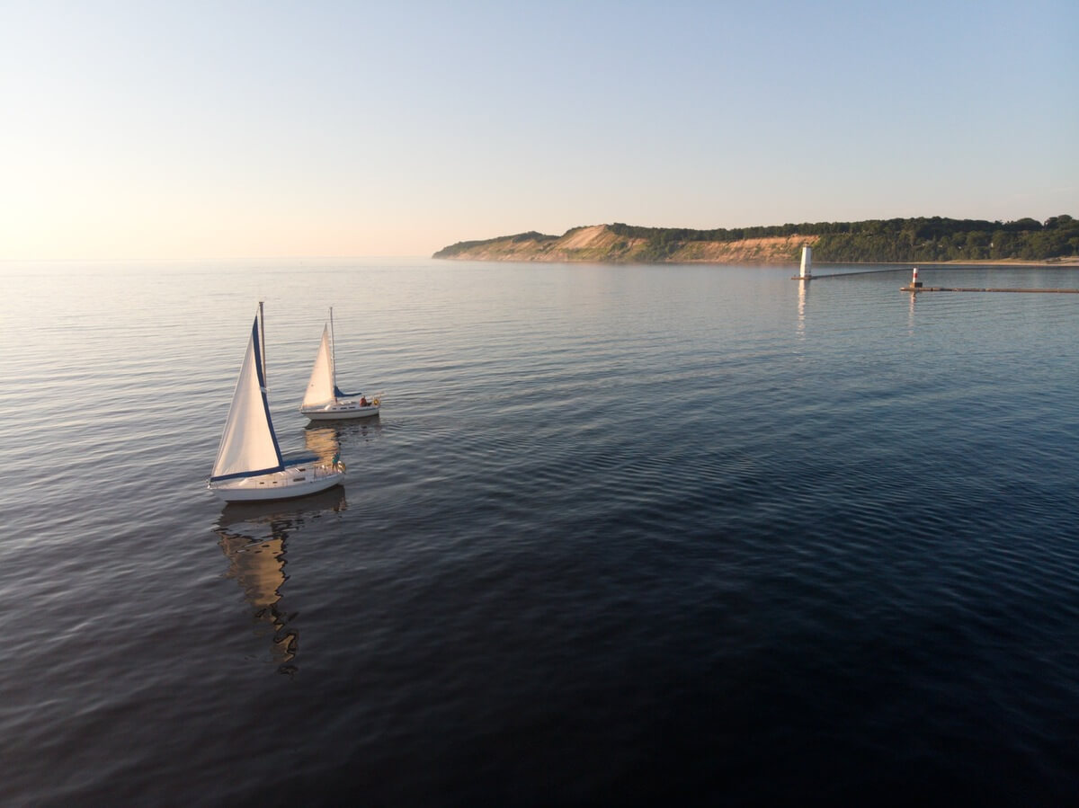 Lake Michigan Sailboat