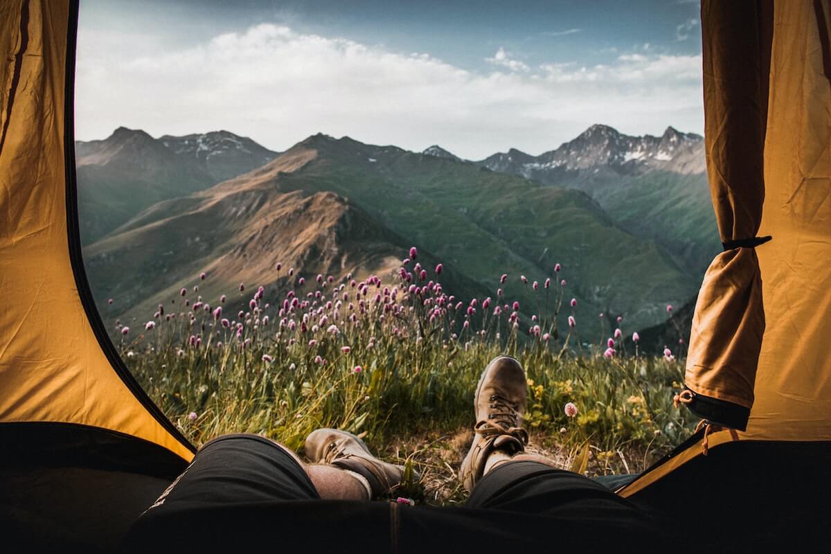 Best 3-Person Tent | A Complete Buyer’s Guide on the Top Tents 1 View from a Three Person Tent