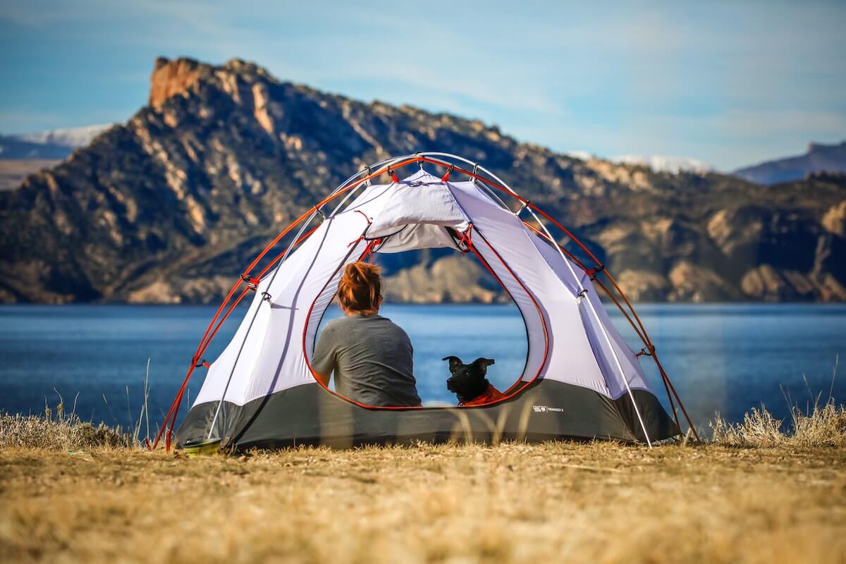 Best 3-Person Tent | A Complete Buyer’s Guide on the Top Tents 13 Woman and Dog in a 3 Person Tent