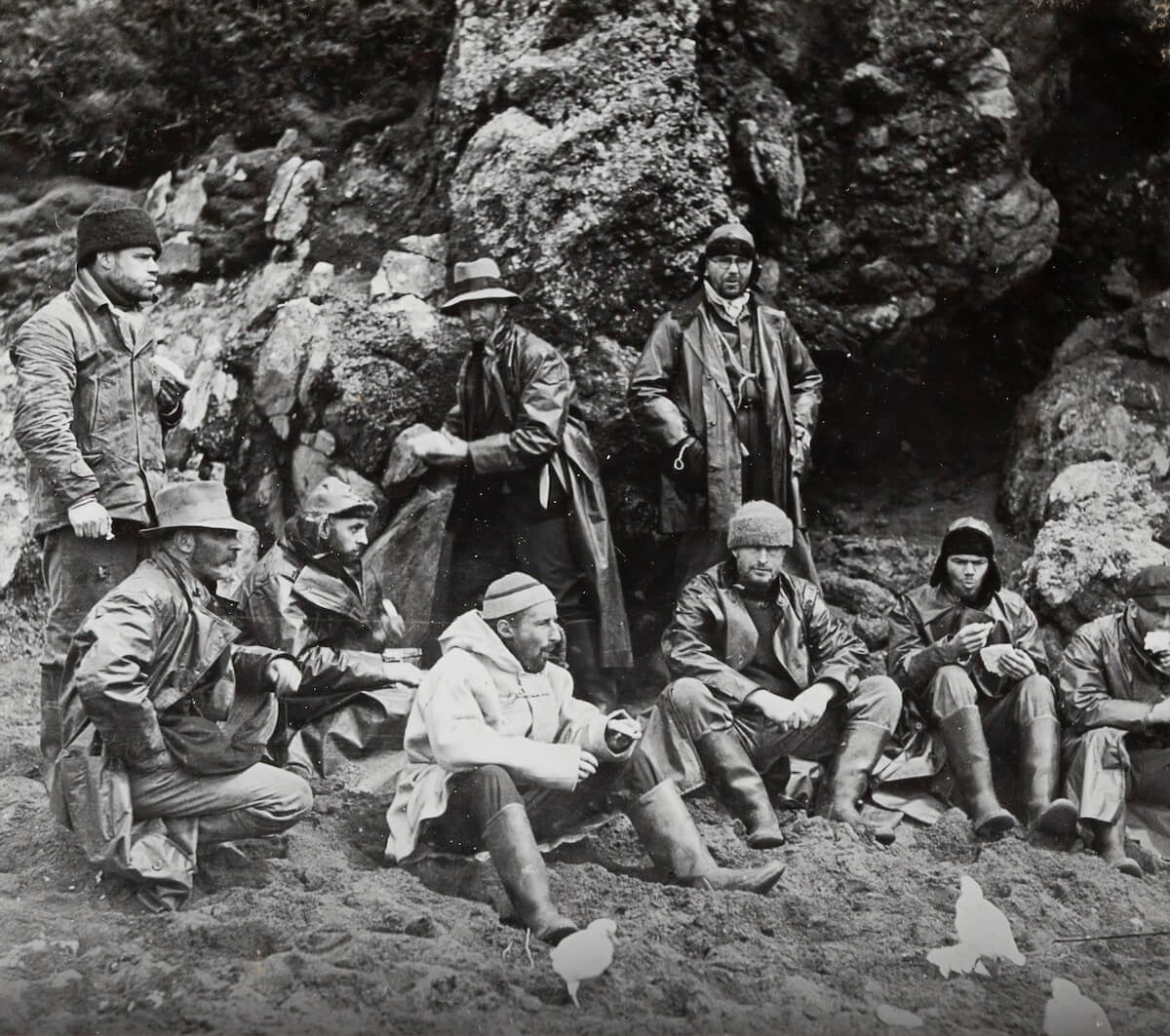 Old Explorers in Antarctica