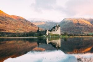 Kilchurn Castle in Scotland