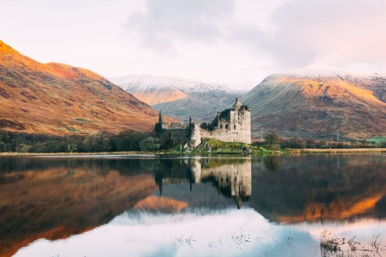 Kilchurn Castle in Scotland