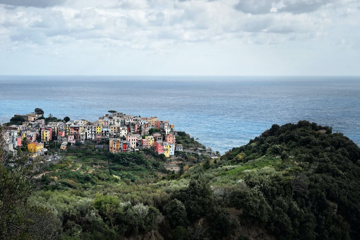 Corniglia from the Trail in Cinque Terre