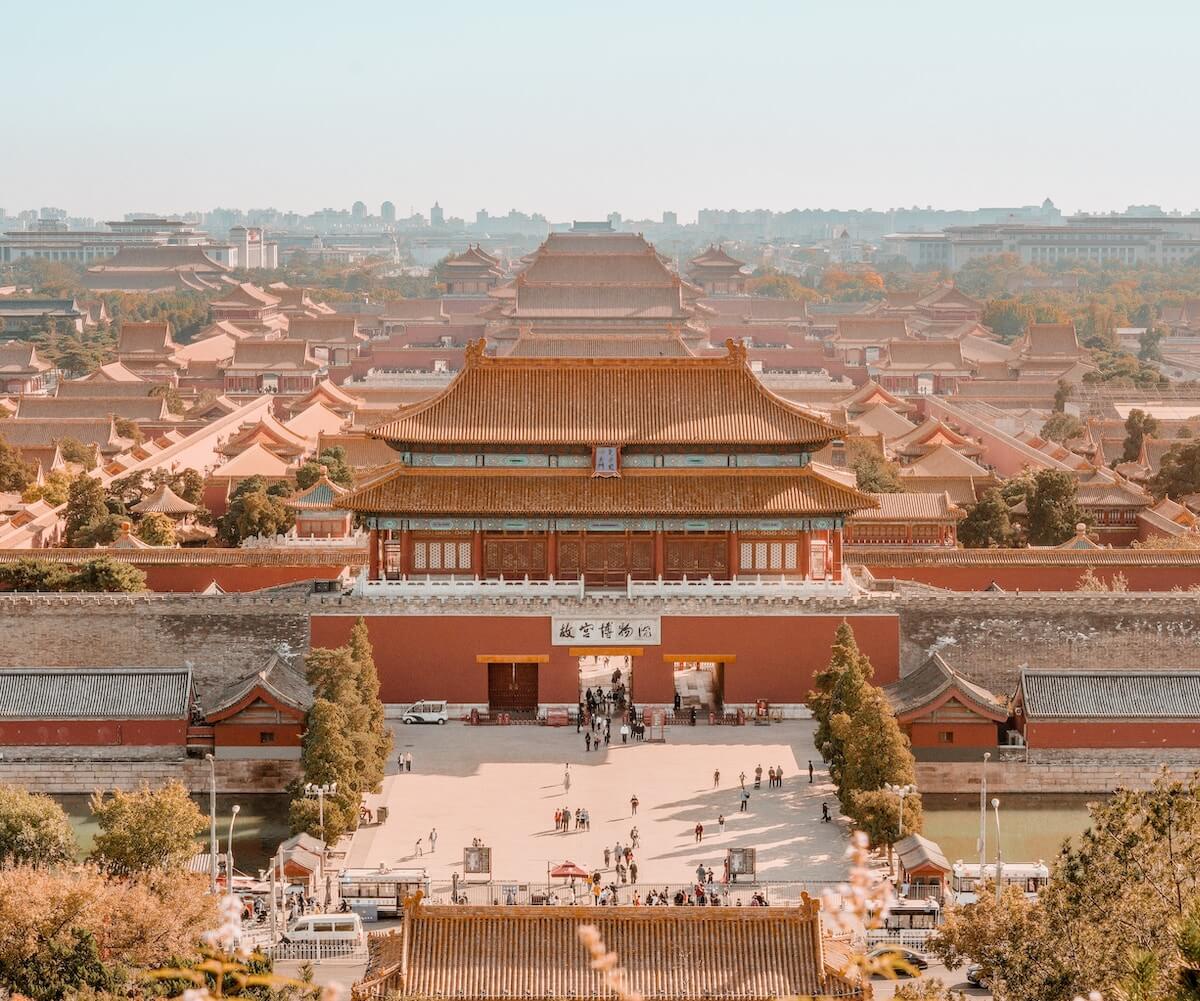 Forbidden City in Beijing, China