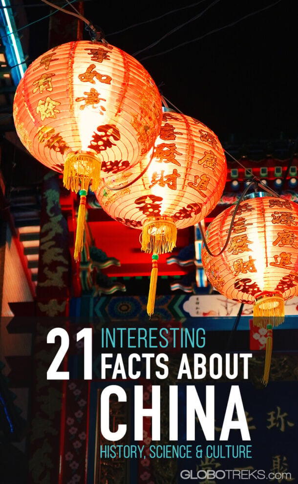 Interesting Facts about China | History Science Culture