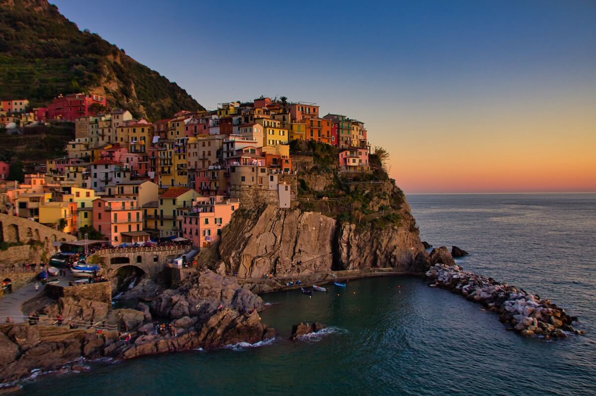 Manarola Sunset in Cinque Terre