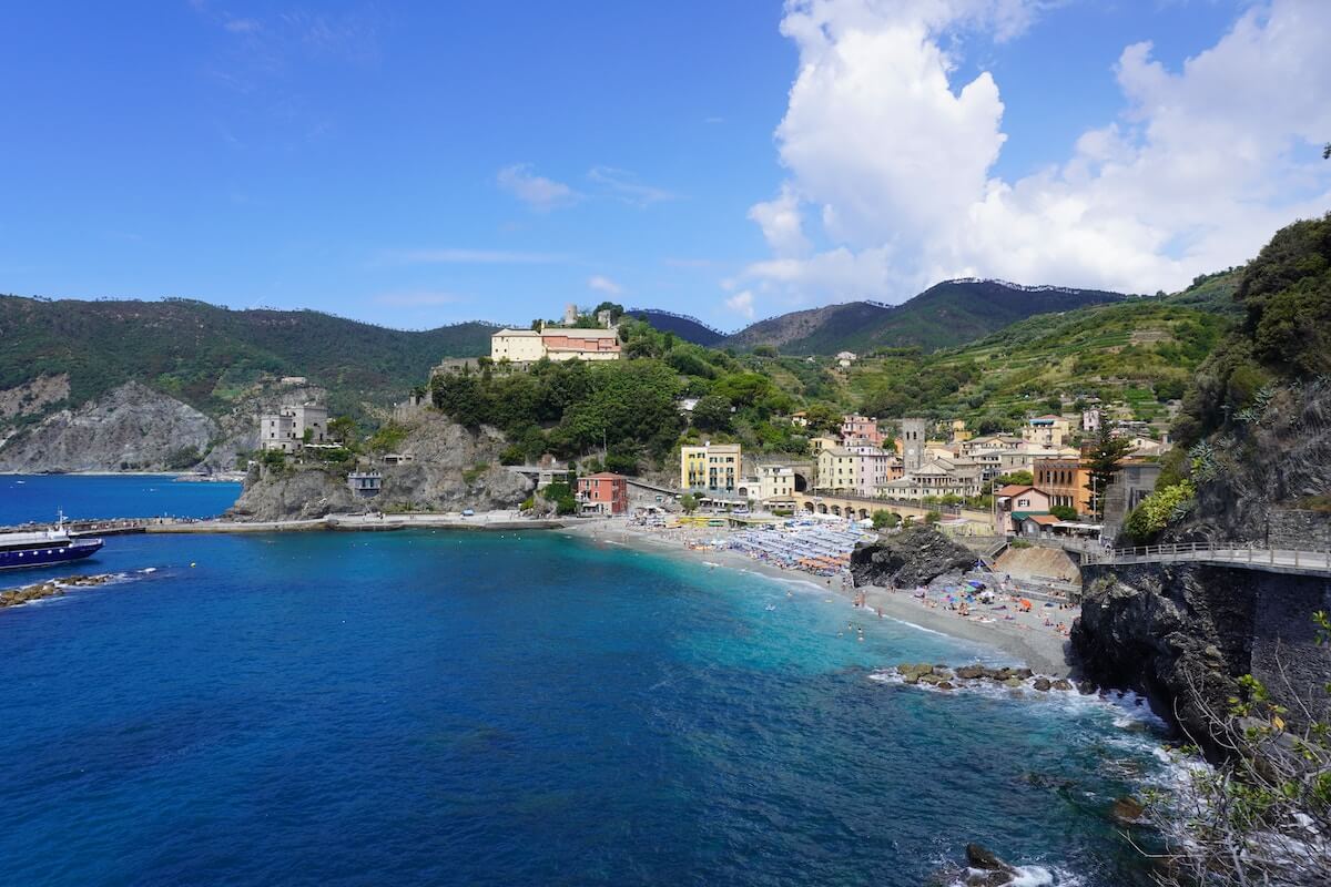 Monterosso al Mare from the Sea in Cinque Terre