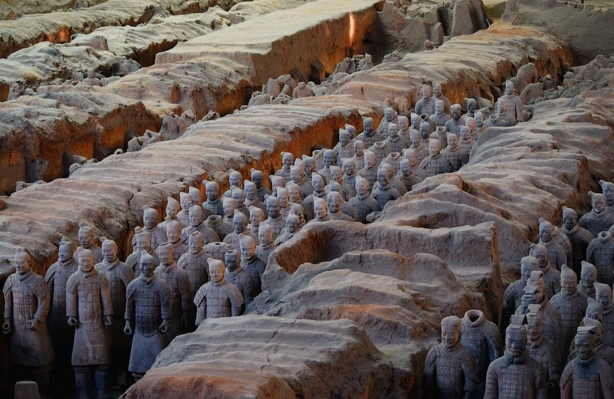 Terracotta Warriors Army in Xian, China