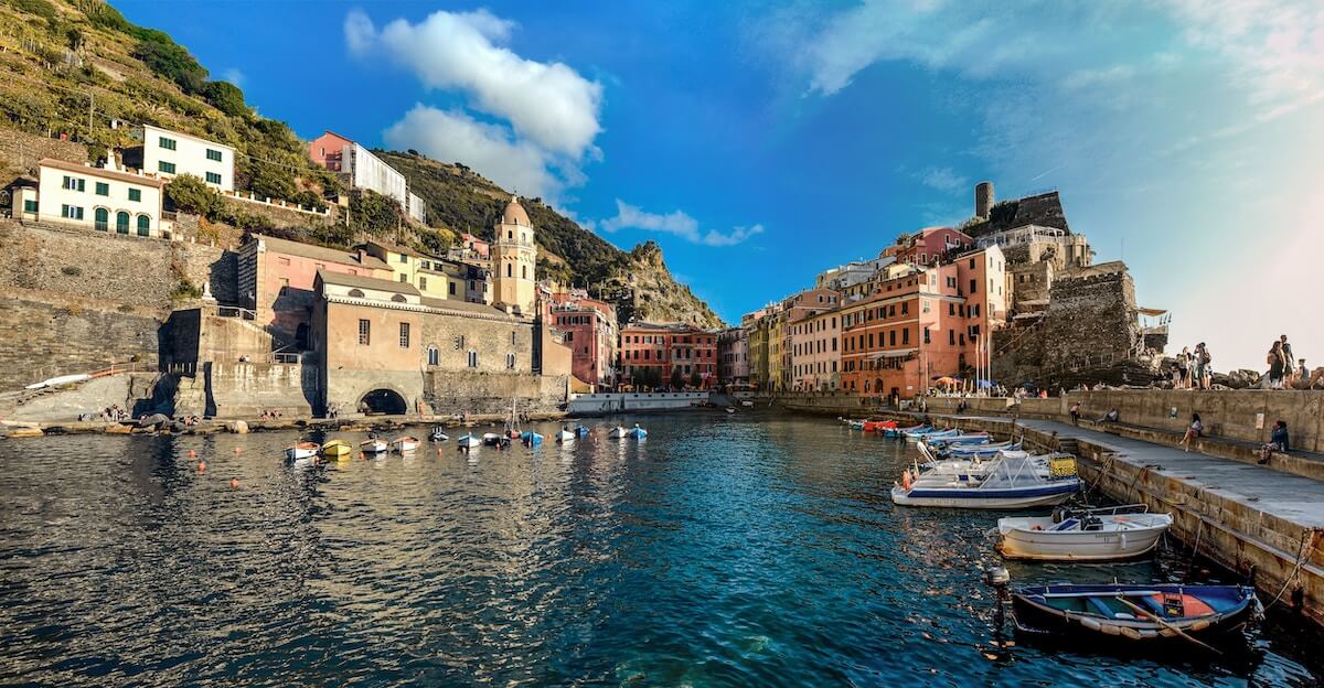 Vernazza Wide Angle in Cinque Terre