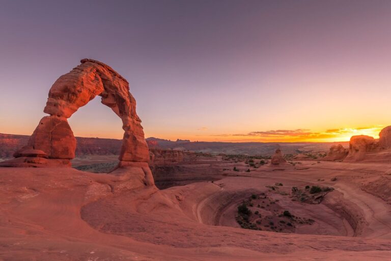 Delicate Arch Sunrise in Utah