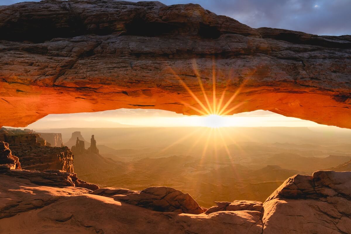Mesa Arch at Sunrise in Utah