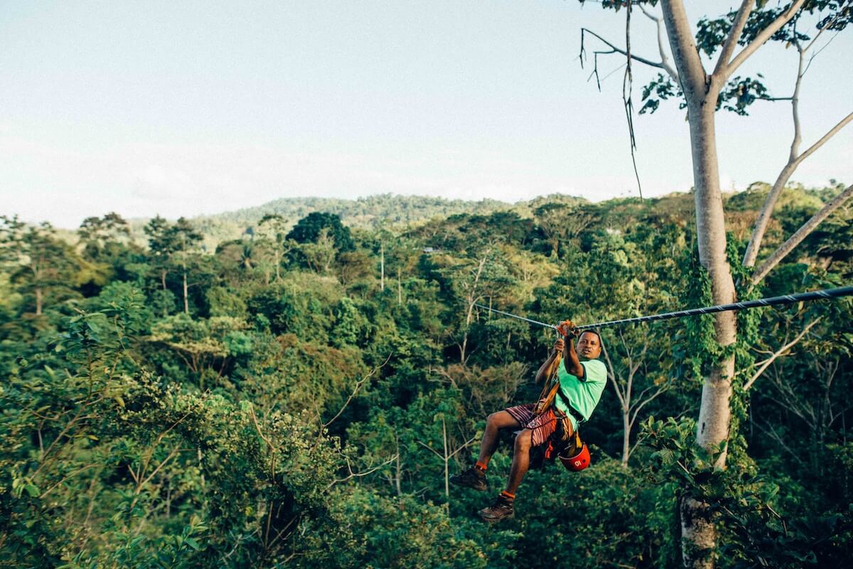 Zip Line in Costa Rica