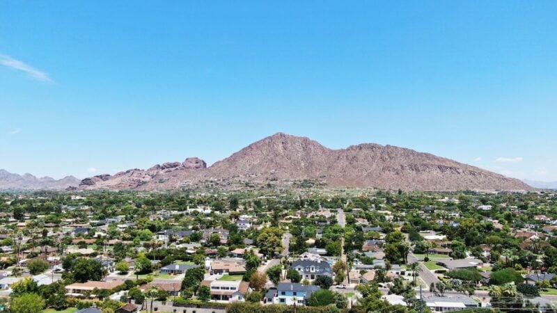 Camelback Mountain in Scottsdale, Arizona