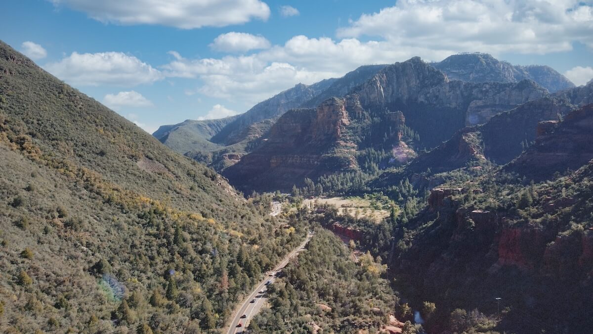 Oak Creek Canyon in Arizona