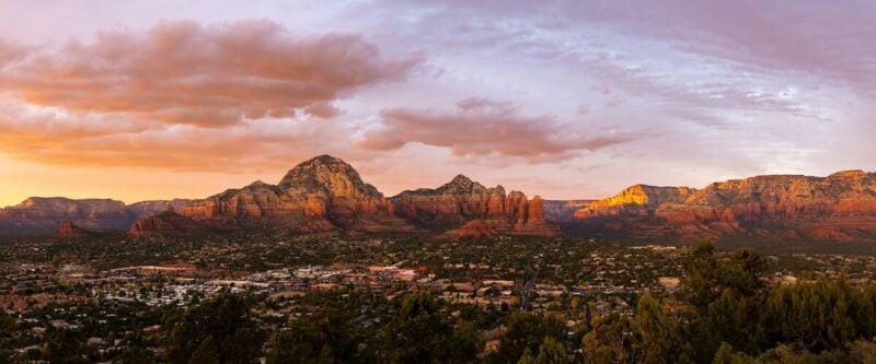 Sunset in Sedona, Arizona
