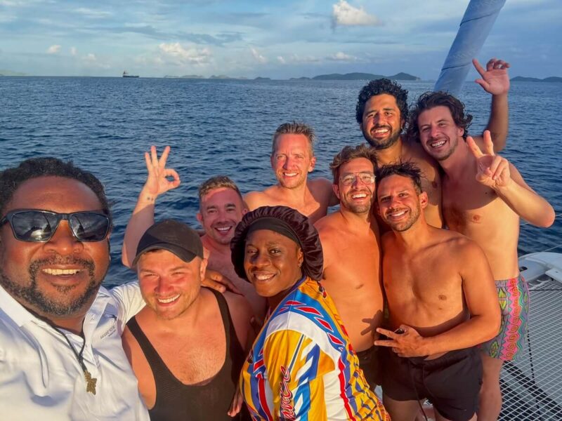 Final Sunset Photo at the Island Nomad, BVI