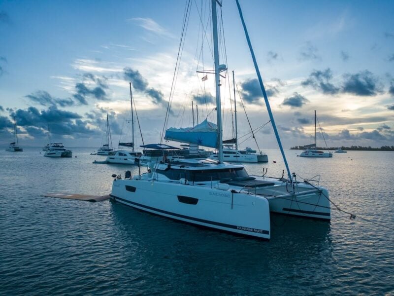 Island Nomad at Anegada in the BVI