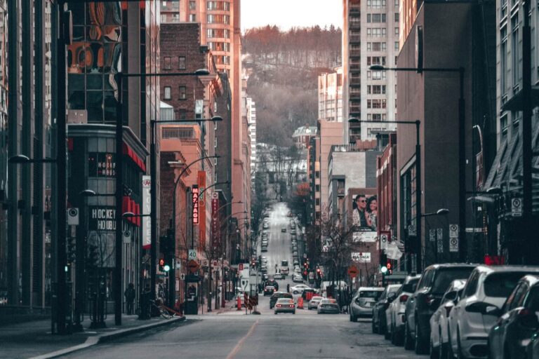 Montreal Street in Winter