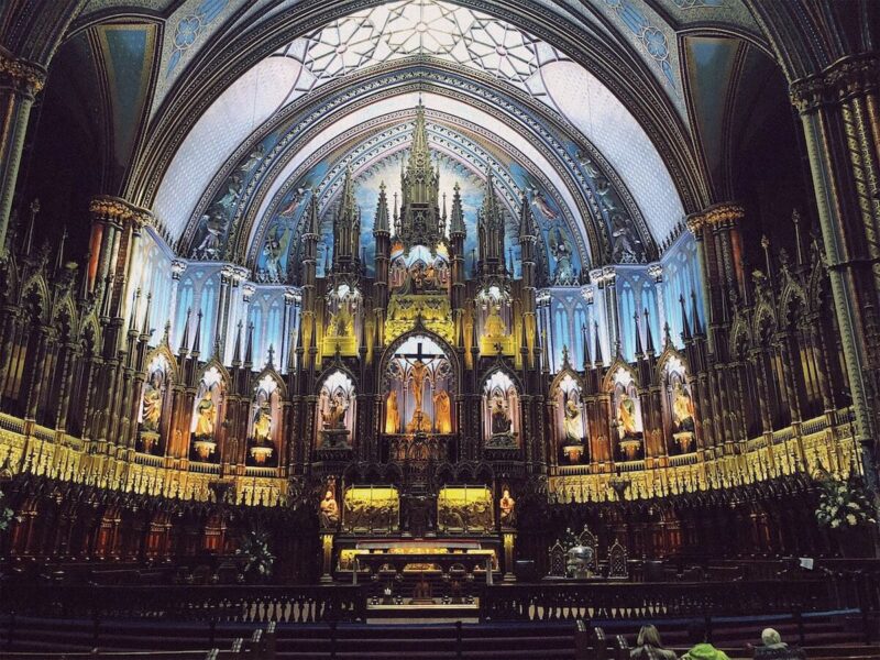 Notre Dame Basilica in Montreal