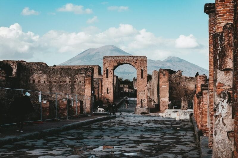 Pompeii Ruins in Italy