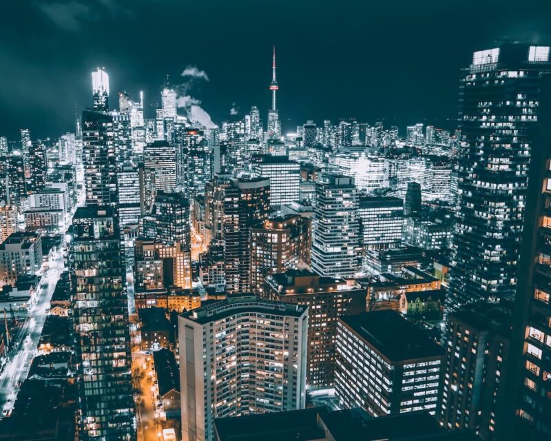 Toronto Skyline at Night