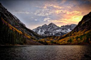 Lake in Colorado, USA