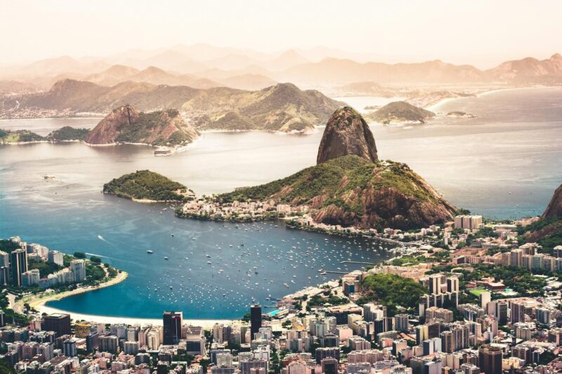 Rio de Janeiro Landscape in Brazil