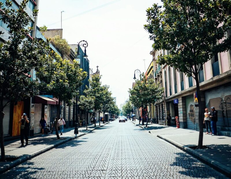Street in Mexico City, Mexico