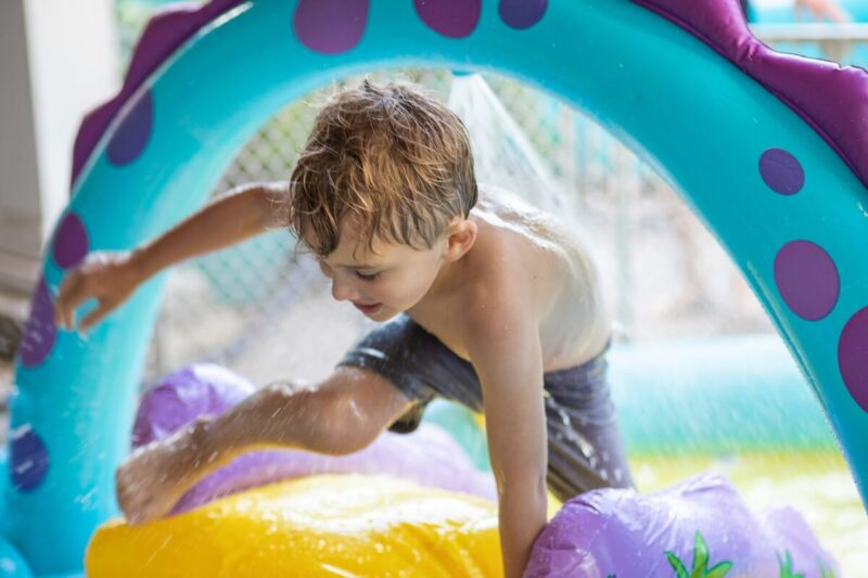 Day Trips from Chicago: Trails, Parks & Landmarks 8 Water Park Kid Jumping Around