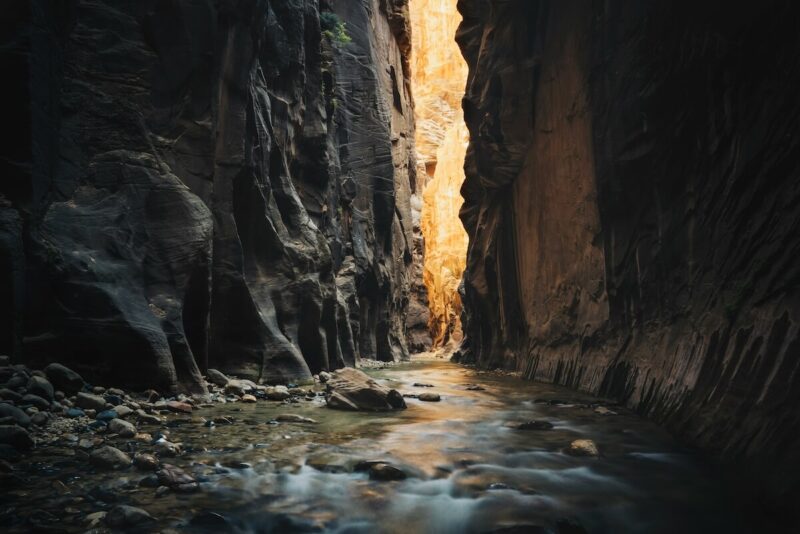 The Narrows at Zion National Park