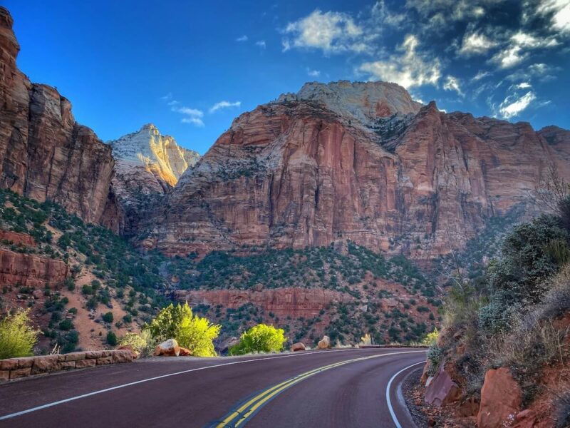 Zion National Park Scenic Road to the Park