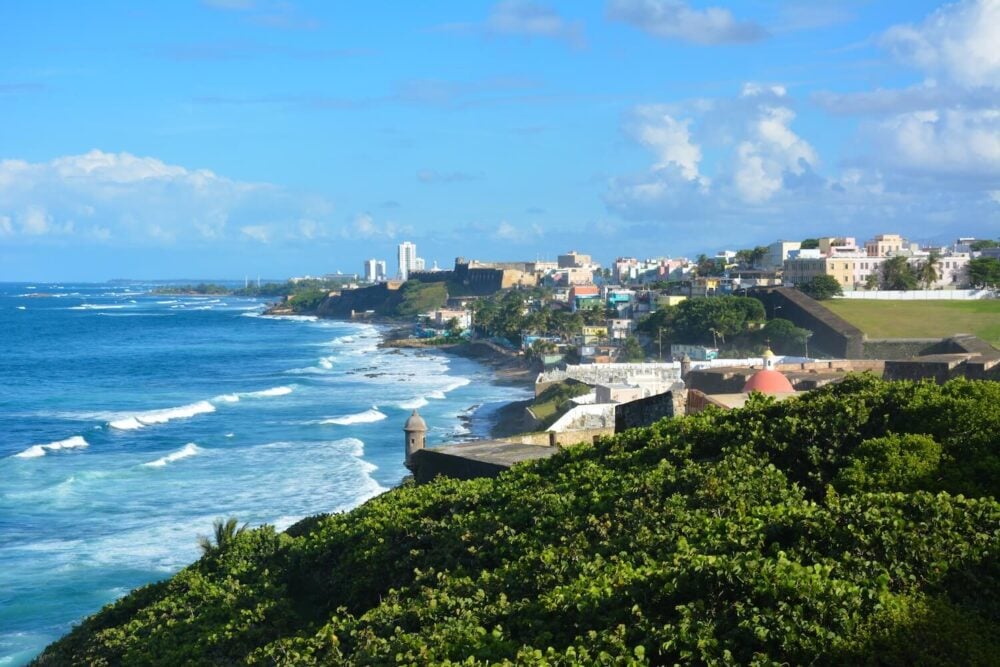Old San Juan Shore, Puerto Rico